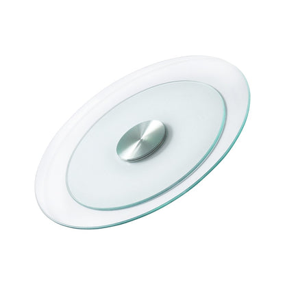 SKU002 - 20" Heat-Resistant Glass Lazy Susan Turntable for Dining