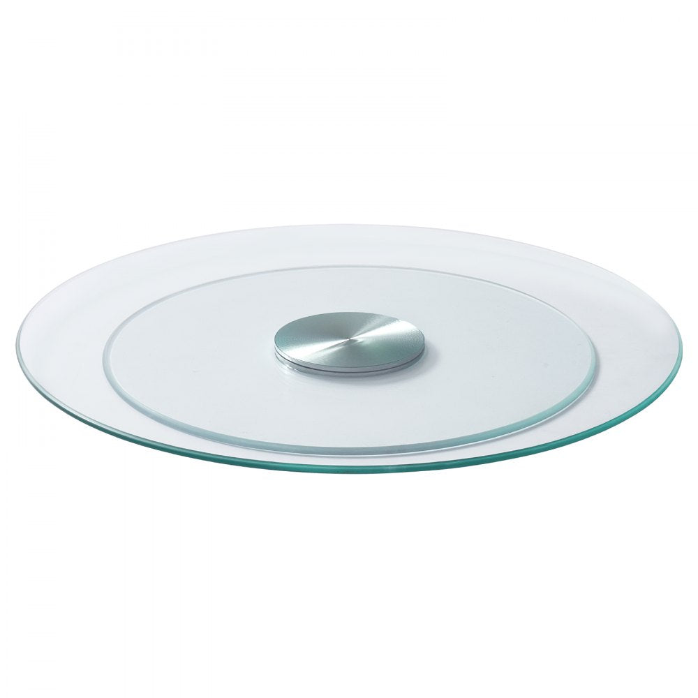 SKU002 - 20" Heat-Resistant Glass Lazy Susan Turntable for Dining