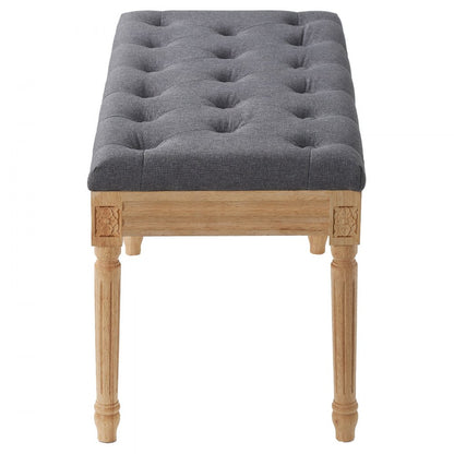 0329 - 32x16" Stylish Upholstered Bench for Compact Spaces