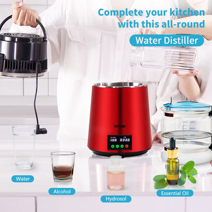 YMK40208 - 1.1 Gal Compact Water Distiller with Digital Control