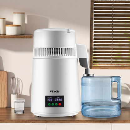 YMK40208 - Compact 0.3 Gal Water Distiller for Pure Drinking & More