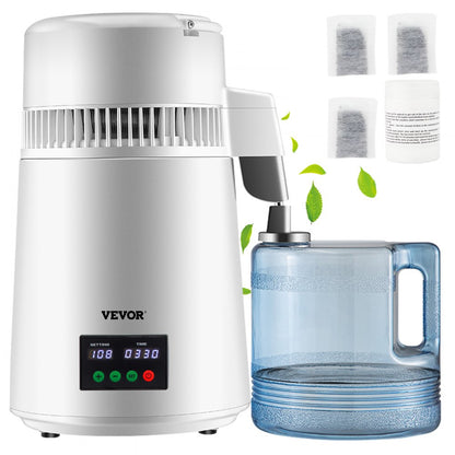 YMK40208 - Compact 0.3 Gal Water Distiller for Pure Drinking & More