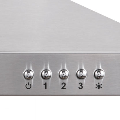 TD1775Y-AC-I1 - 30" Stainless Steel Ductless Range Hood with 3-Speed Fan