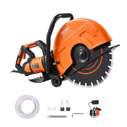 DC425 - 16-Inch Electric Concrete Saw with 3200W Motor and Adjustable Depth