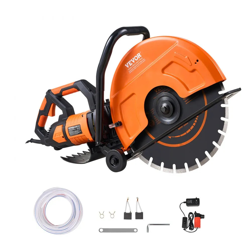 DC425 - 16-Inch Electric Concrete Saw with 3200W Motor and Adjustable Depth