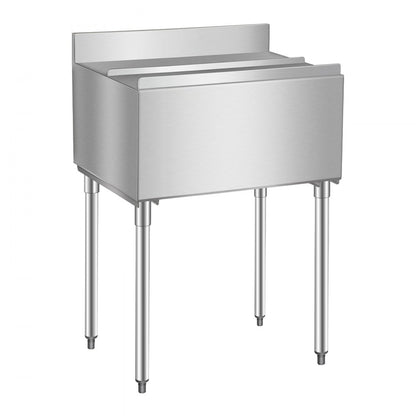 CIBT1930 - 78.4L Underbar Stainless Steel Ice Bin with Sliding Lid