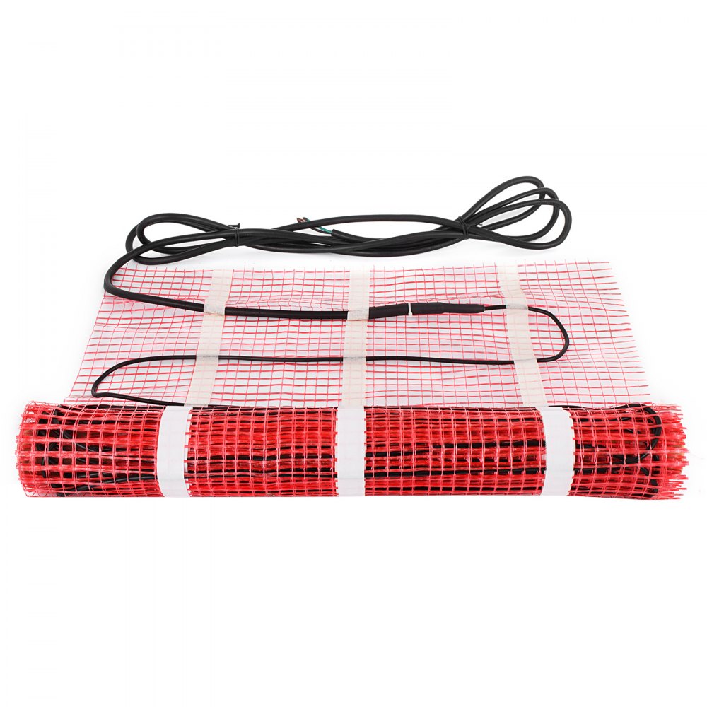 010391685233 - VEVOR 90 Sqft Self-Adhesive Electric Floor Heating Mat