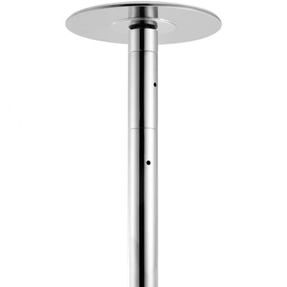 HM-590S - Adjustable 45mm Stainless Steel Dancing Pole for Home or Studio