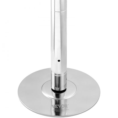 HM-590S - Adjustable 45mm Stainless Steel Dancing Pole for Home or Studio