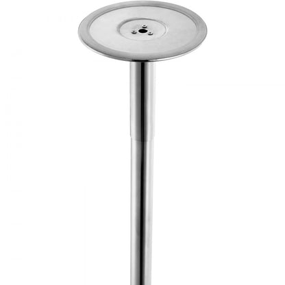 HM-P602 - 45mm Stainless Steel Dancing Pole, 88-118in Height, 200kg Capacity