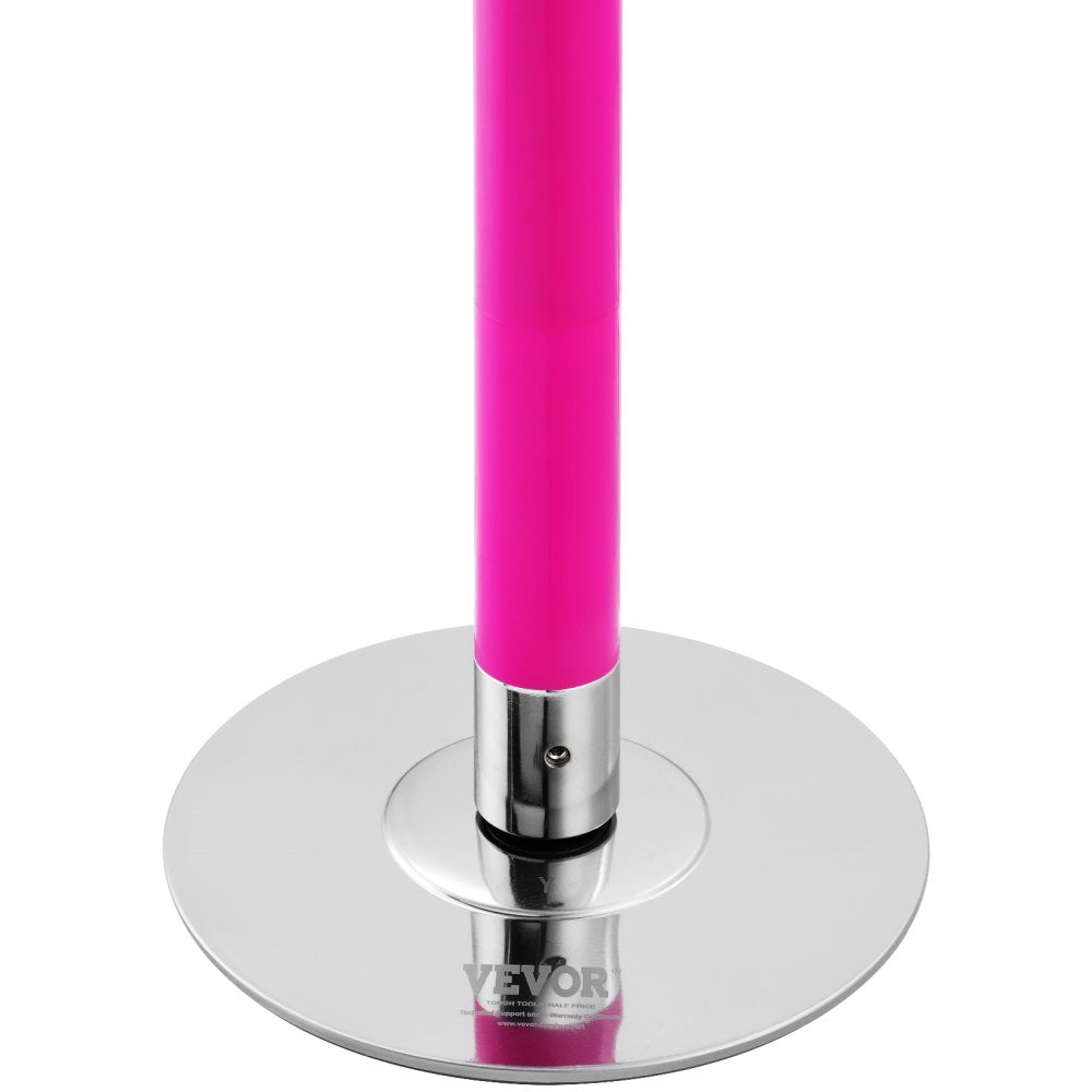 HM-594 - Adjustable 40mm Pink Dance Pole for Fitness & Flexibility