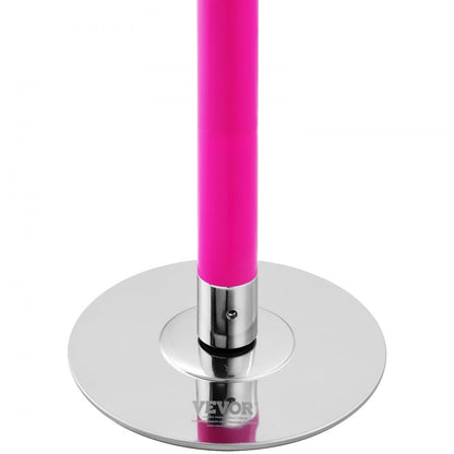 HM-594 - Adjustable 40mm Pink Dance Pole for Fitness & Flexibility