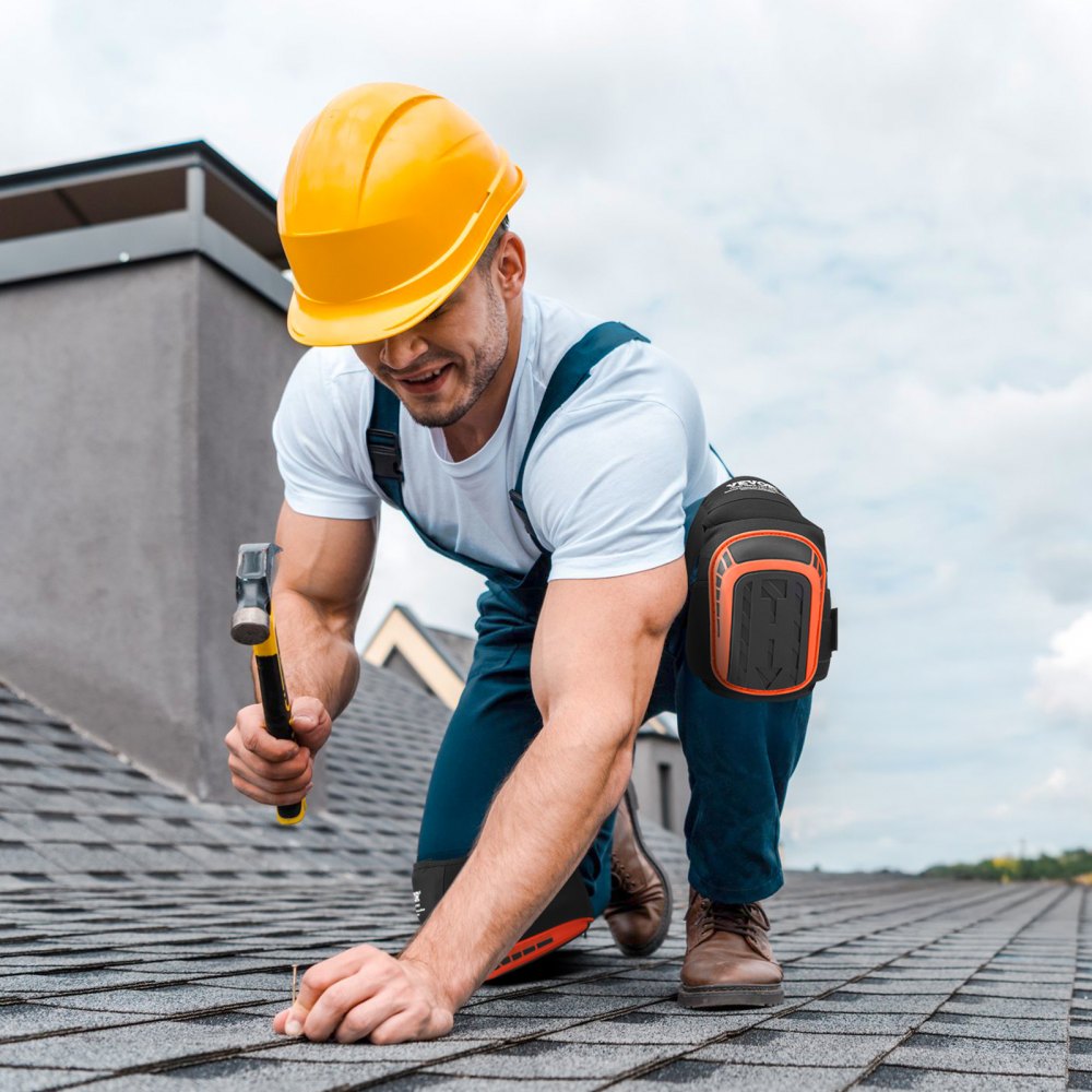 VN-0200806 - Heavy-Duty Knee Pads with Gel Cushioning for Comfort and Support