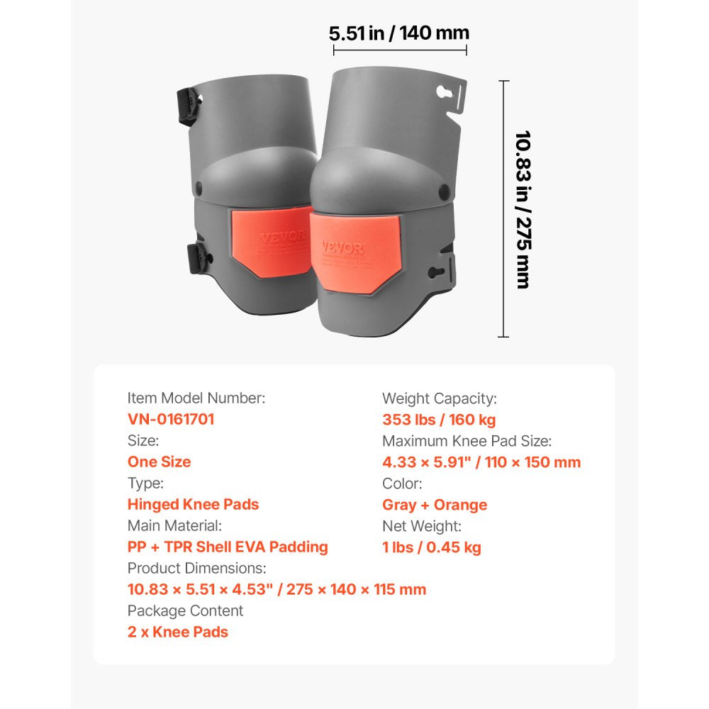 VN-0200806 - Lightweight Knee Pads with EVA Foam for Comfort and Support