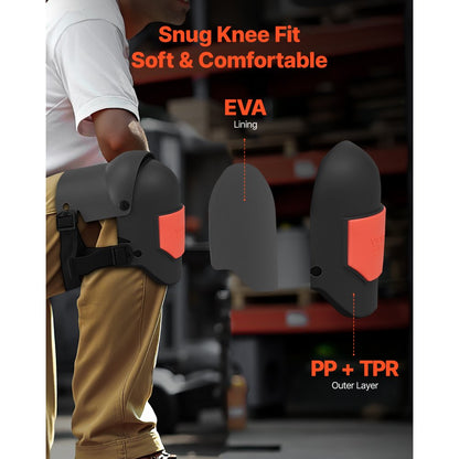 VN-0161701 - Extra Thick EVA Knee Pads for Construction & Cleaning