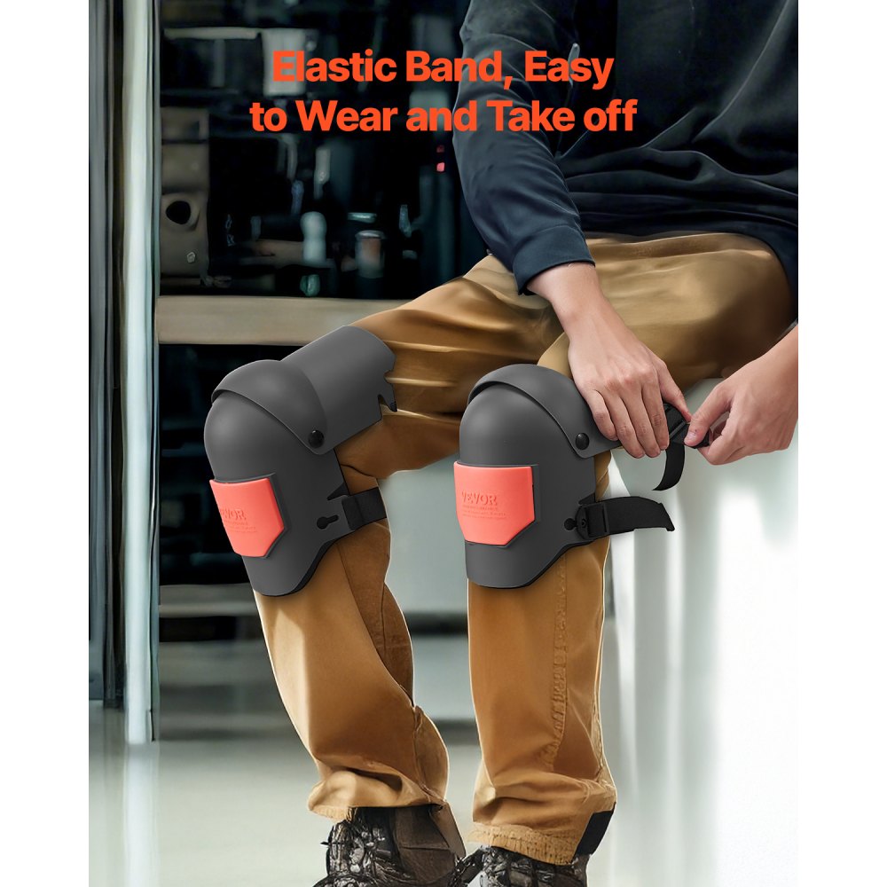 VN-0161701 - Extra Thick EVA Knee Pads for Construction & Cleaning