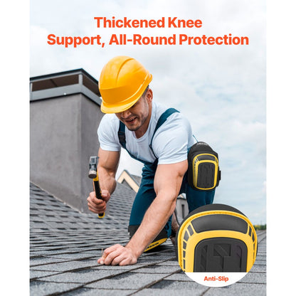 VN-0161701 - Heavy Duty Knee Pads with EVA Foam & Silicone Gel Cushioning