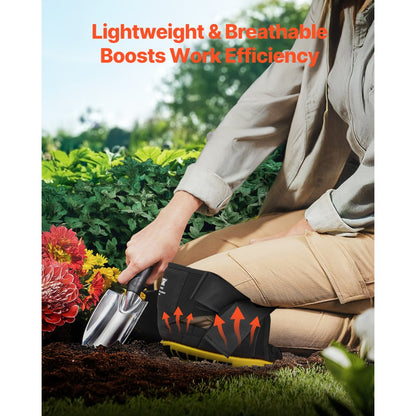 VN-0161701 - Heavy Duty Knee Pads with EVA Foam & Silicone Gel Cushioning