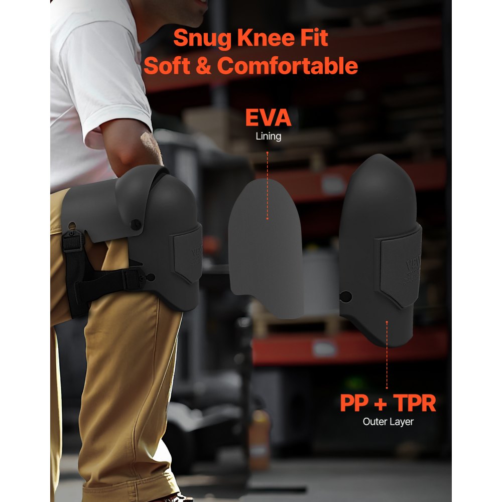 VN-0161701 - Extra Thick Knee Pads for Comfort & Protection up to 353 lbs