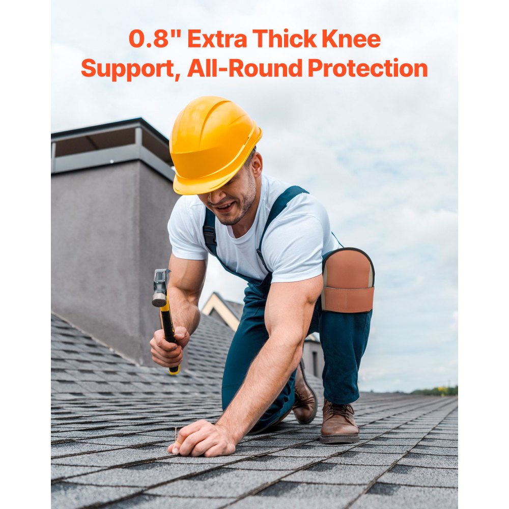 VN-0280302 - Durable Knee Pads with EVA Foam, Protects Up to 353 lbs