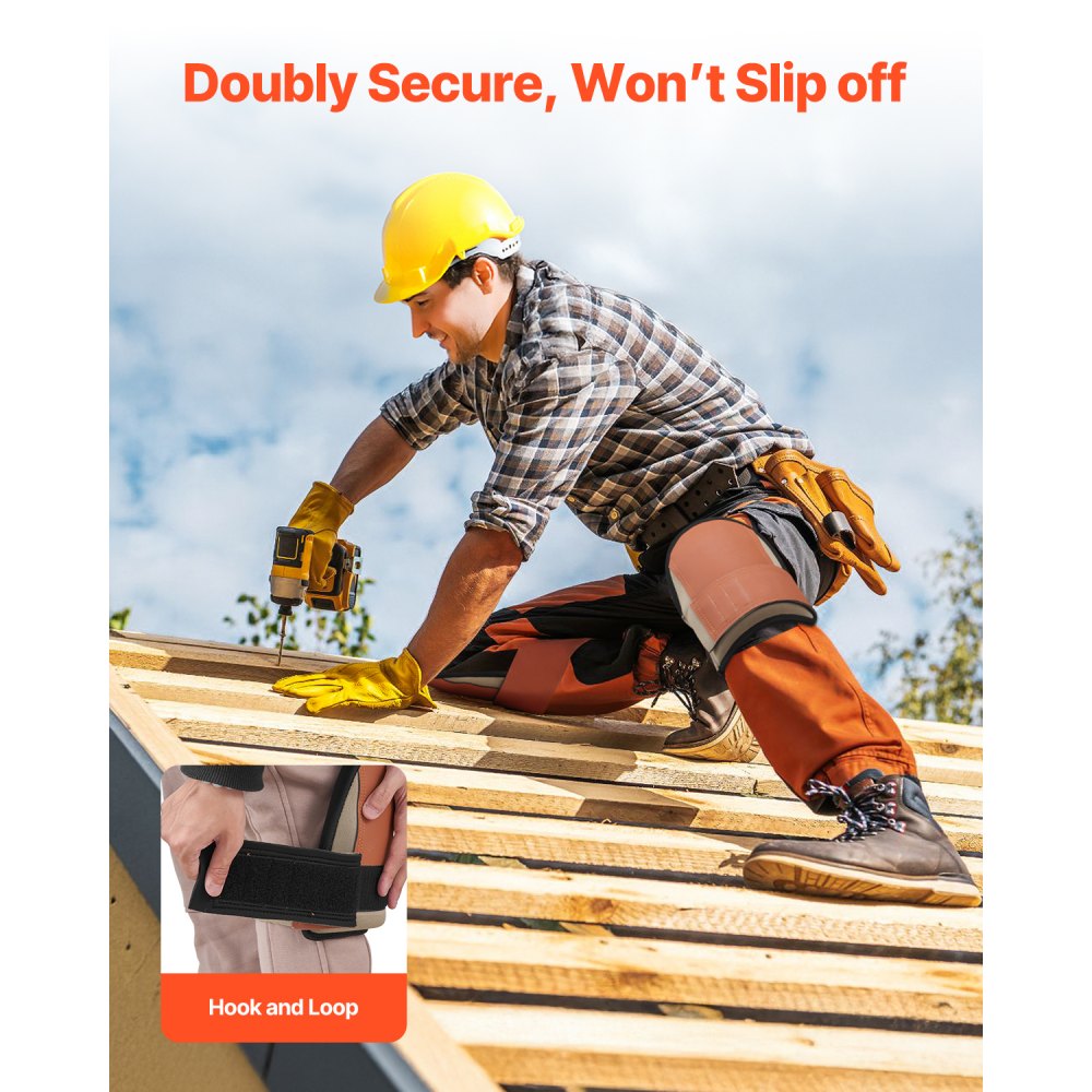 VN-0280302 - Durable Knee Pads with EVA Foam, Protects Up to 353 lbs