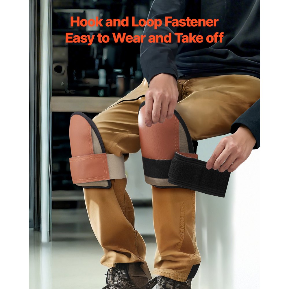 VN-0280302 - Durable Knee Pads with EVA Foam, Protects Up to 353 lbs