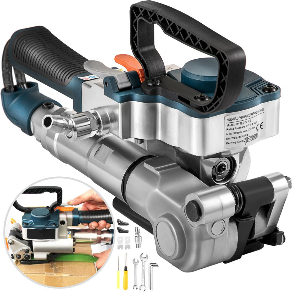 010480384075 - Pneumatic Strapping Tool with High Force and Lightweight Design