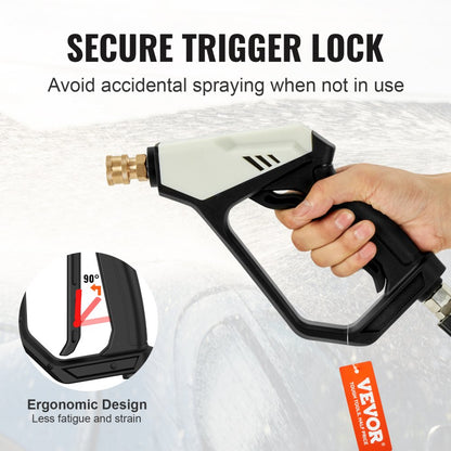 TSG-5000 - 5000 PSI Ergonomic Pressure Washer Gun with Foam Attachment