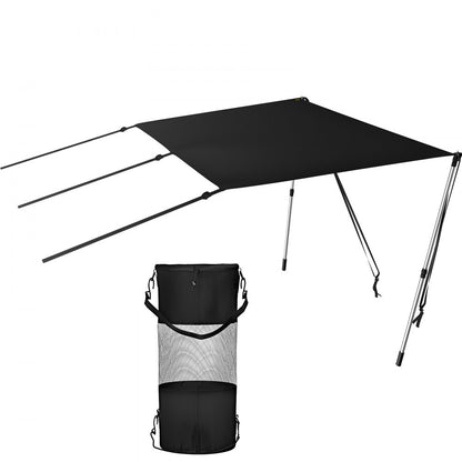 ZYTJ5X5 - Durable 5' x 5' UV-Proof T-Top Shade Kit for Boats