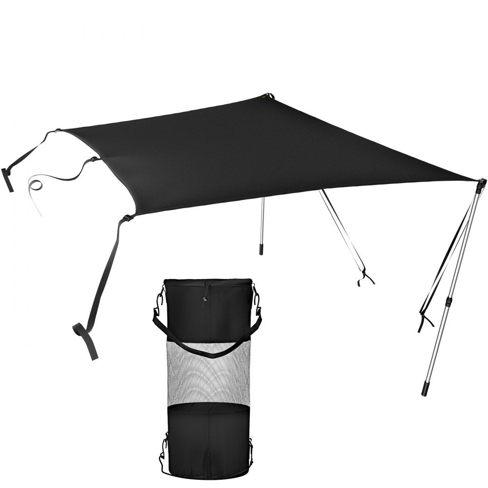 ZYTJ6X7 - Durable 6' x 7' T-Top Shade Kit for Boats