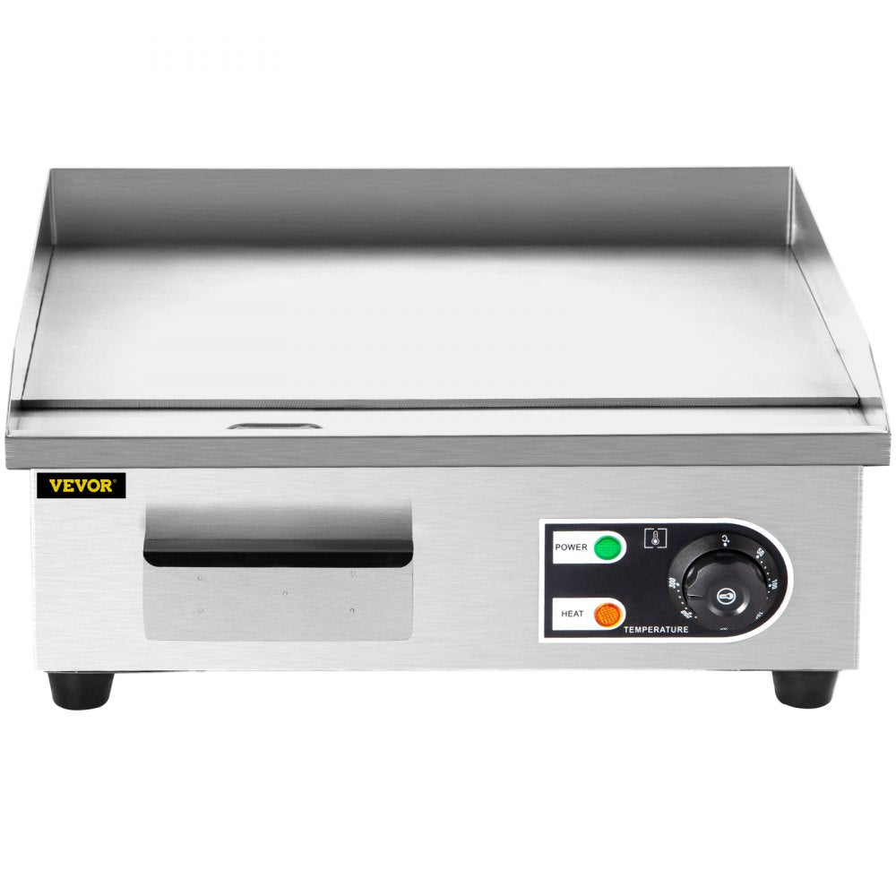 LD-450 - 18" Stainless Steel Electric Griddle with Temperature Control