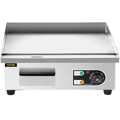LD-450 - 18" Stainless Steel Electric Griddle with Temperature Control