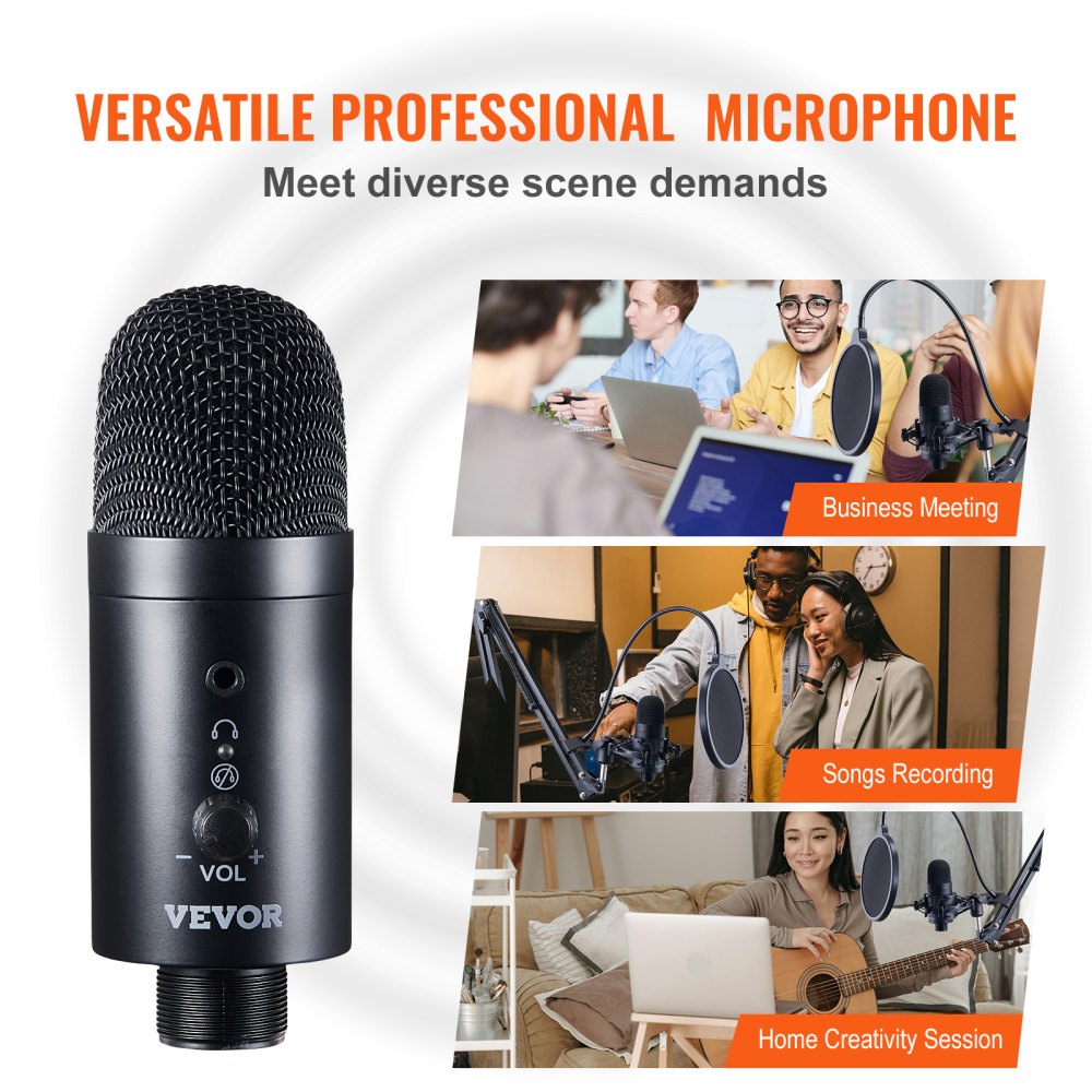 AK-V4 - High-Quality USB Microphone for Clear Voice Recording