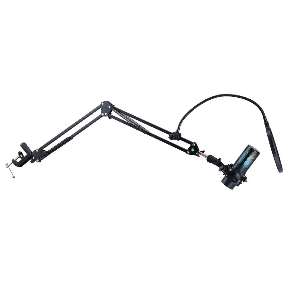 AK-V5 - VEVOR USB Microphone with RGB Lights & Noise Reduction
