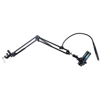 AK-V5 - VEVOR USB Microphone with RGB Lights & Noise Reduction