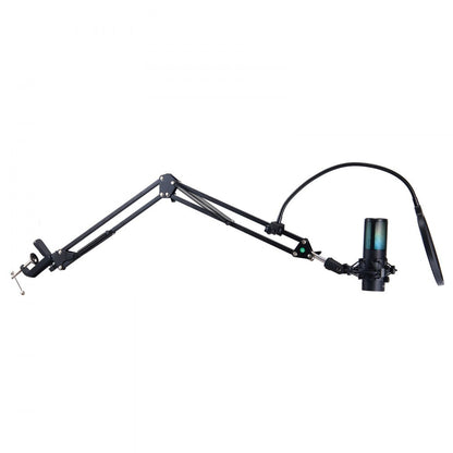 AK-V5 - VEVOR USB Microphone with RGB Lights & Noise Reduction