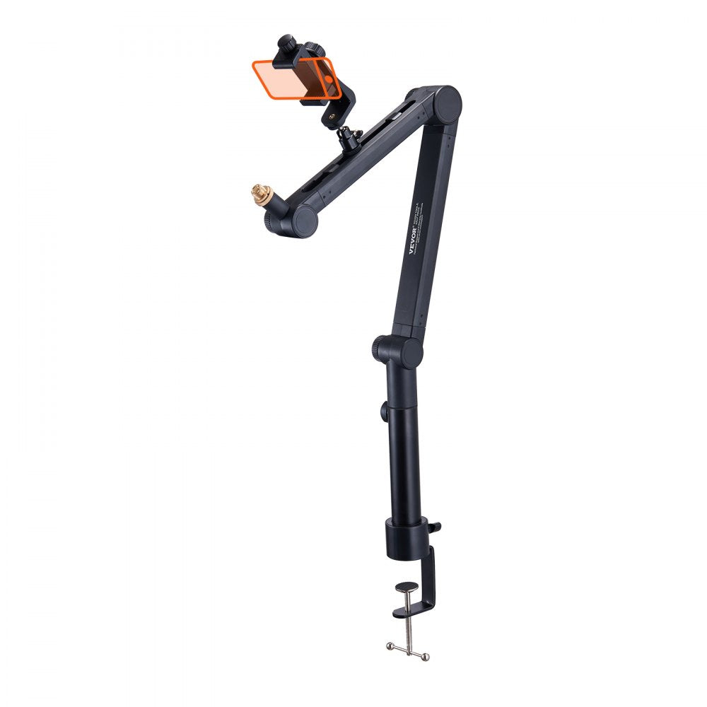 AK-V7 - Adjustable Microphone Boom Arm with 360° Rotation and Desk Mount