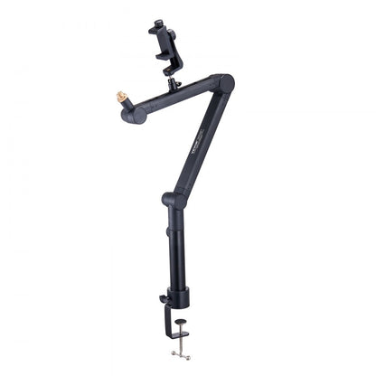 AK-V7 - Adjustable Microphone Boom Arm with 360° Rotation and Desk Mount