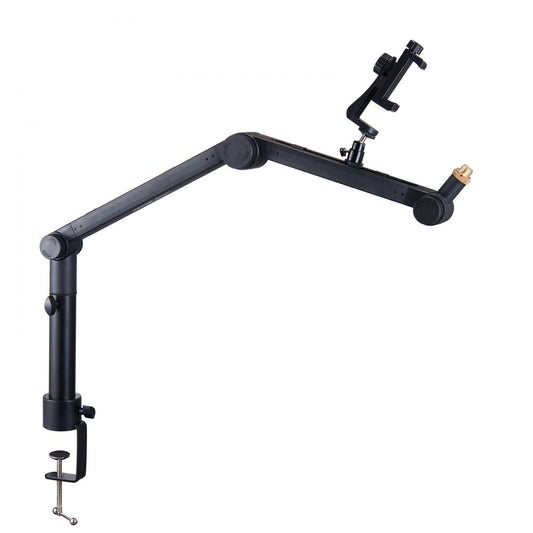AK-V7 - Adjustable Microphone Boom Arm with 360° Rotation and Desk Mount