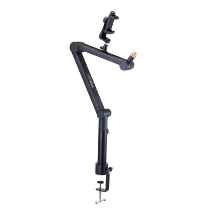 AK-V7 - Adjustable Microphone Boom Arm with 360° Rotation and Desk Mount