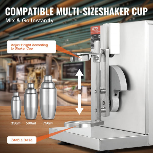 LJY120-1 - 120W VEVOR Milkshake Maker with 750ml Stainless Steel Cup