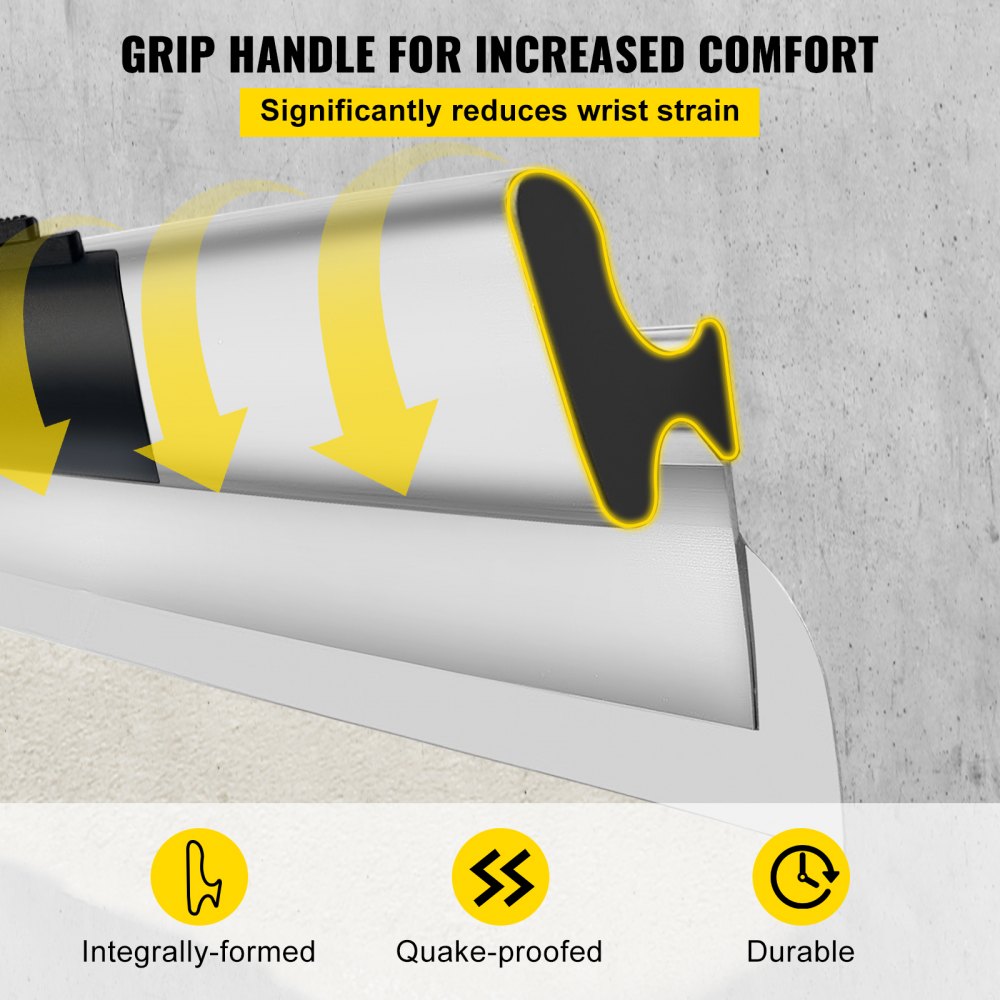 010304394267 - 10" to 32" Stainless Steel Skimming Blade Set with 35-78" Handle