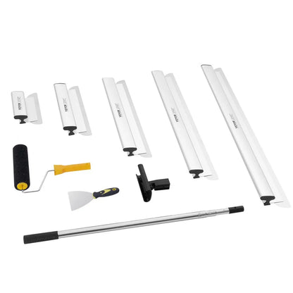 XSJ-24-S003 - Durable 5-Piece Stainless Steel Drywall Skimming Blade Set