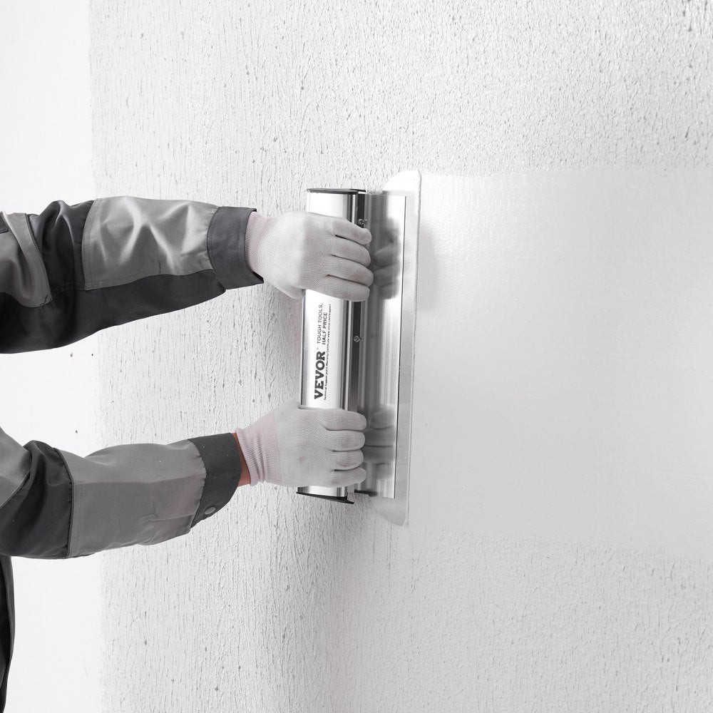 XSJ-24-S004 - Stainless Steel Drywall Skimming Blade Set, 7-24" Sizes