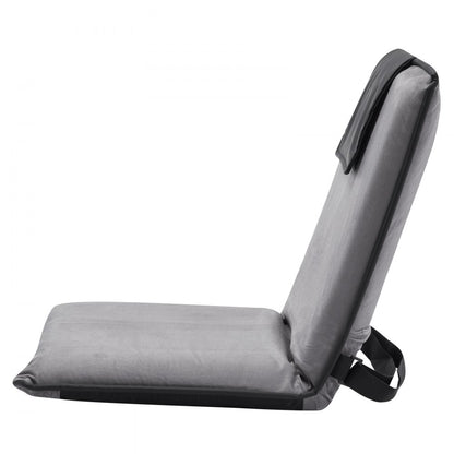 QX-0408C - Adjustable Low-Profile Floor Chair with Foldable Design