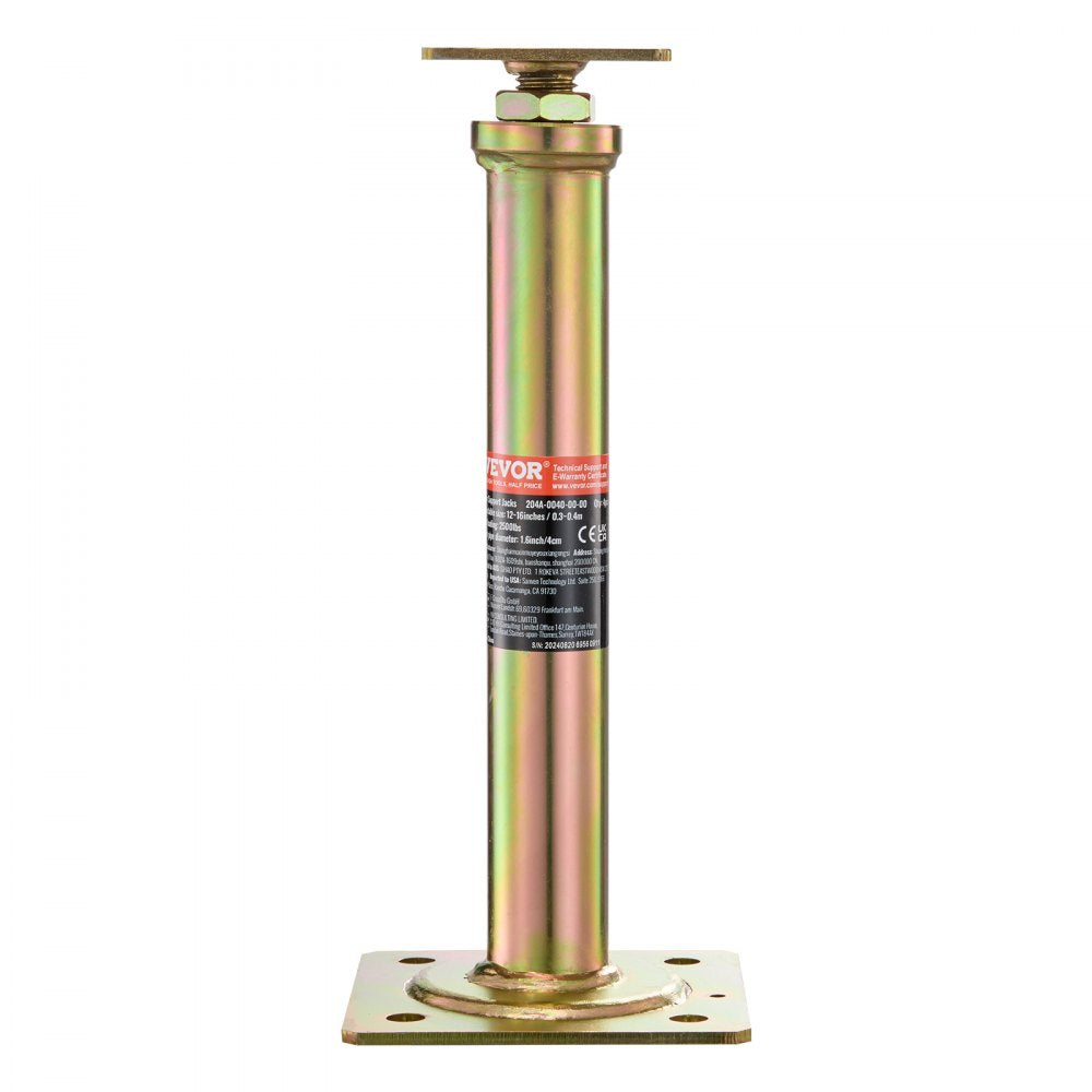 204A-0040-00-00 - Adjustable Floor Jack Post for Support 11.6"-16" Height