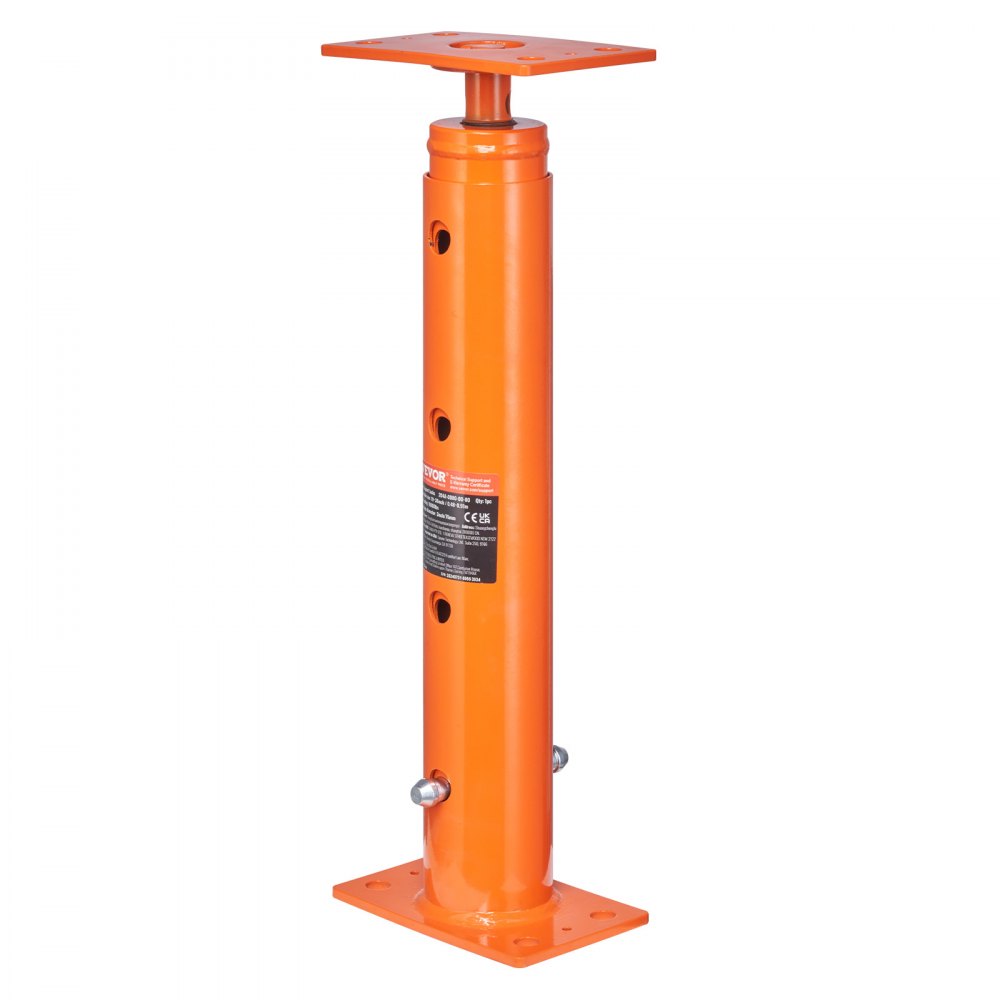 204A-0080-00-00 - 19"-36" Adjustable Floor Jack for Strong Support