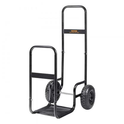 FC1359-SYT Firewood Cart with Pneumatic Wheels, 250 lb Capacity