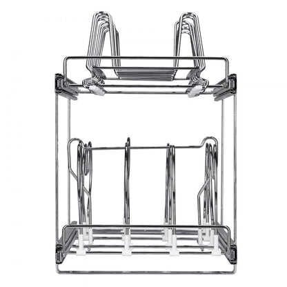 LX-C9285 - Expandable Carbon Steel Pot Rack with Full-Extension Pull-Out System