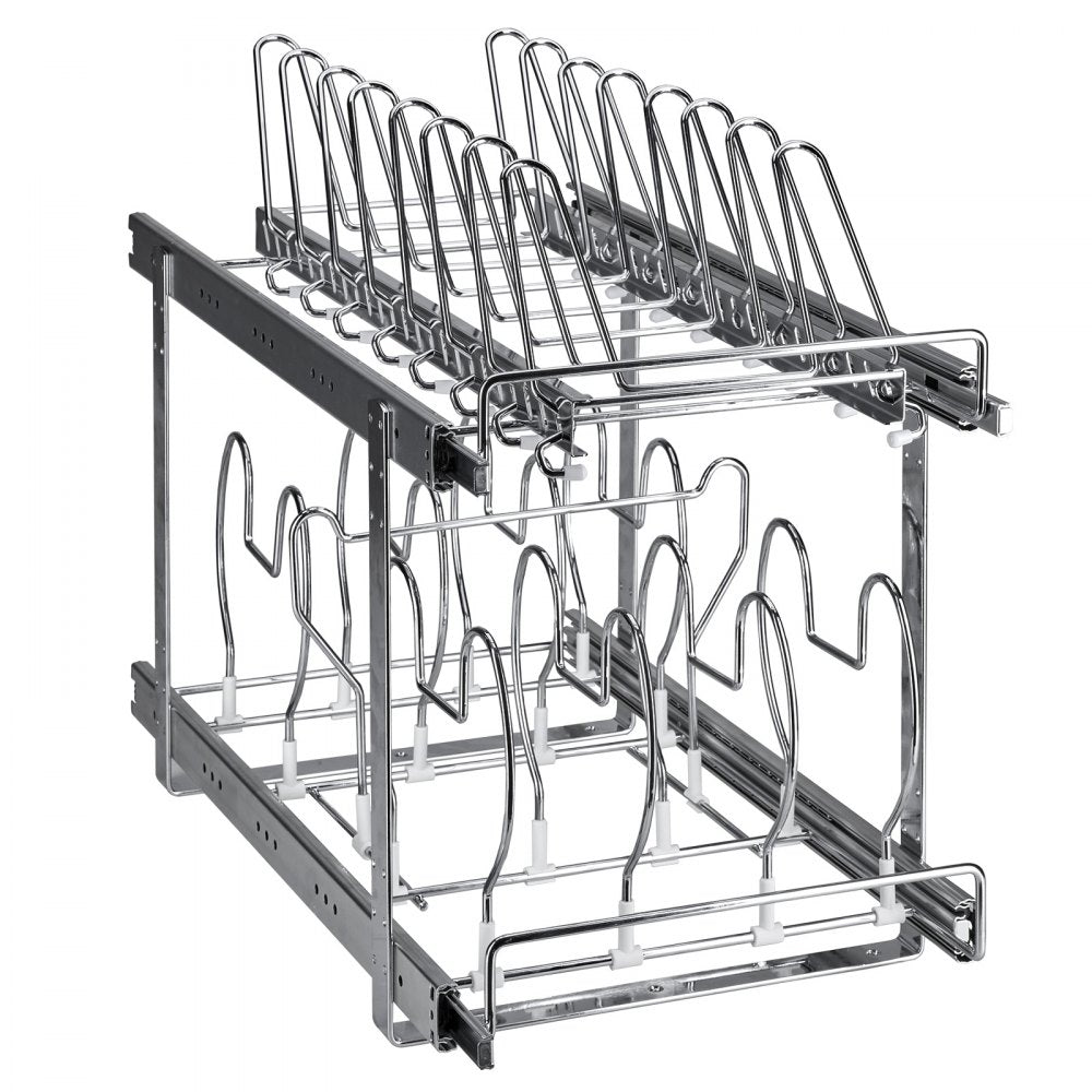 LX-C9285 - Expandable Carbon Steel Pot Rack with Full-Extension Pull-Out System
